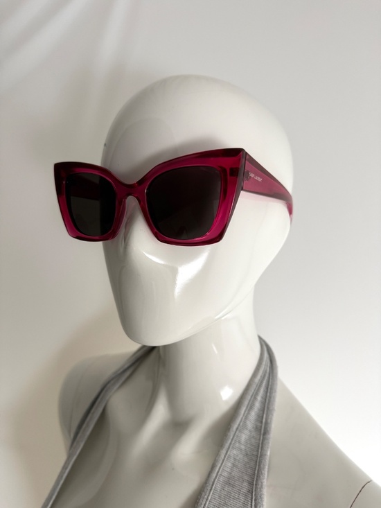 Saint Laurent SL 552 Pink Acetate Cat Eye Sunglasses main image 10